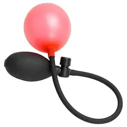 Надувний анальний розширювач 2-8 см (регульований діаметр, м'який матеріал, ручна груша) K001011