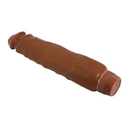 Вібратор Barbara Jack Vibrator 10" Brown - мініатюра 7