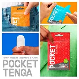 Мастурбатор Tenga Pocket Hexa-Brick (SO5597) [96200] - мініатюра 9