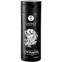 Стимулюючий крем для пар Shunga Dragon Cream 60 мл ефект тепло-холод і поколювання