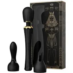 Вібромасажер із насадками Zalo Kyro Wand Obsidian Black - мініатюра 10