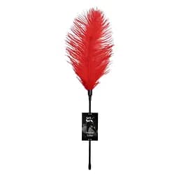 Лоскіт зі страусиним пером Art of Sex - Feather Tickler, колір Червоний - мініатюра 2