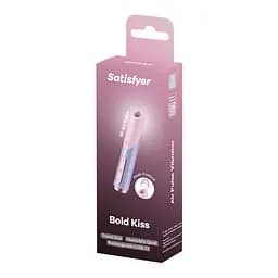 Вакуумний стимулятор Satisfyer Bold Kiss Violet, магнітна технологія 3D Air Pulse Satisfyer IG078533; SX2165 100857 - мініатюра 3