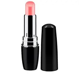 Мини-вибратор «Помада» для клиторальной стимуляции 4 см Черный