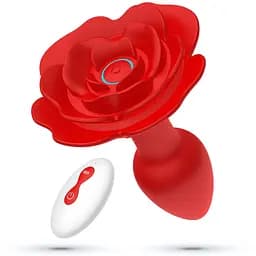 Анальная пробка Crushious Giulietta 11 см (красный)