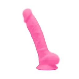 Фаллоимитатор SilexD Johnny Pink Glow in the dark SILEXD SO7026 92895