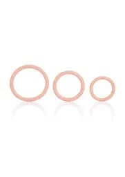 Ерекційне кільце CalExotics Tri-Rings 3 шт тілесний - мініатюра 2