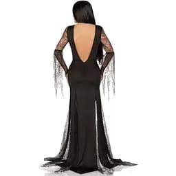 Еротичний костюм Мортіші Аддамс Leg Avenue Sexy Spooky Morticia L - мініатюра 5