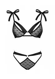 Комплект білизни Obsessive Obsessivia L/XL чорний - мініатюра 5