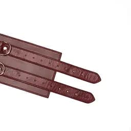 Бондажний пояс Liebe Seele Wine Red Waist Belt M бордовий - мініатюра 4