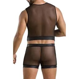 Чоловічий еротичний набір Passion 053 Set William black L/XL - мініатюра 2
