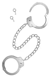 Поножі Fetish Tentation Adjustable metal ankle cuffs Fetish Tentation SX1089 99834 - мініатюра 2