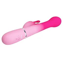 Вібратор Pretty Love Dejon Pink - мініатюра 9