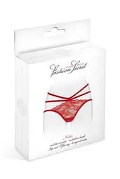 Трусики з відкритою попкою Fashion Secret Nadia Red One size - мініатюра 3