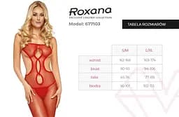 Бодістокінг Roxana 6771, S/M (червоний) - мініатюра 5