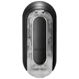 Вибромастурбатор Tenga Flip Zero Electronic Vibration Black, изменяемая интенсивность, раскладной