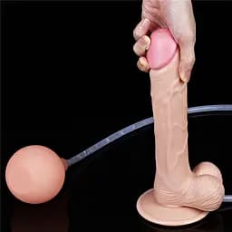 Фалоімітатор - Squirt Extreme Dildo 9" Flesh - мініатюра 6