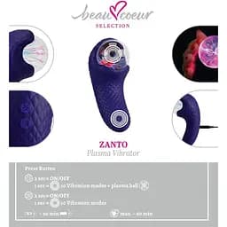 Мінівібратор Beau coeur Zanto Plasma Vibrat - мініатюра 13
