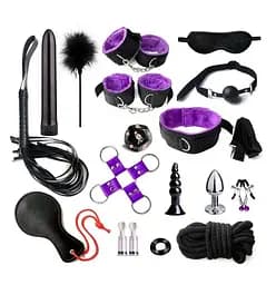БДСМ набор (Бандажный набор) по 17 предметам – Садо-мазо
