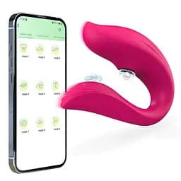 Смарт-вібратор для двох Vibrator - pink - app control Boss Series 26-00202 102091 - мініатюра 4