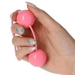 Вагінальні кульки Toyz4lovers Candy Balls  рожеві 21.5x3.5 см