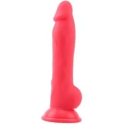 Реалістичний фалоімітатор Delux Pure Nature Rick.G 22.7 см czerwony