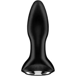 Анальна смарт-вібропробка із перловим масажем Satisfyer Rotator Plug 2+ Black - мініатюра 6
