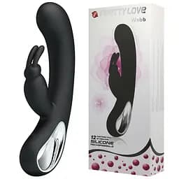 Вібратор Pretty Love Webb Vibrator Black - мініатюра 1
