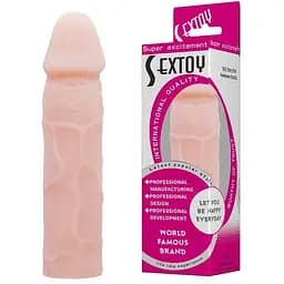 Фаллоимитатор Super Excitement Sextoy Fresh 16.3 см телесный