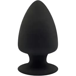 Анальная пробка SilexD (Model 1 size L) двухслойная силикон + Silexpan диаметр 7.5 см