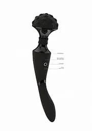 Вібромасажер Vive Shiatsu Bendable Massager Wand 28.6 см (чорний) - мініатюра 14