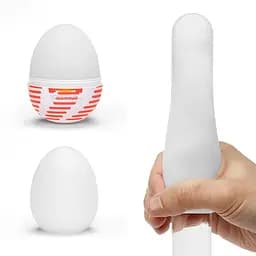Мастурбатор-яйце Tenga Egg Tube Tenga SO5497 92186 - мініатюра 2