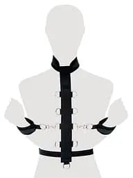 Бондажний набір - FFS Fantasy Harness Black - мініатюра 5
