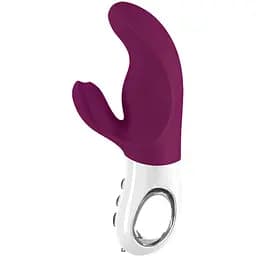 Вибратор Fun Factory Miss Bi 17 см бордовый