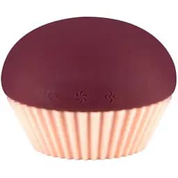 Вакуумний стимулятор клітора з вібрацією Lola Games (бордовий)