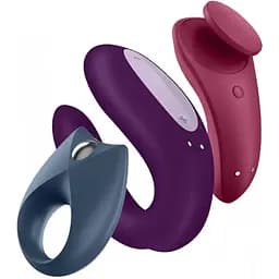 Набор секс-игрушек Satisfyer Partner Box 3 3 шт. мульти