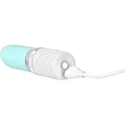 Вібратор Pillow Talk Lusty Luxurious FlickeRing Massager - Teal - мініатюра 5