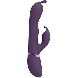 Вибратор-кролик Vive Gadaдля точек U G A и клитора фиолетовый