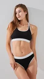 Комплект жіночий топ+труси SY9462 S Чорний