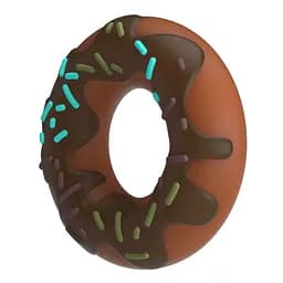 Кільце для члена Pretty Love Choco Super Donut Silicone Cock Ring PRETTY LOVE BI-210344 103647 - мініатюра 6