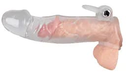 Насадка на пеніс You2Toys Crystal Skin Penishulle 23 см прозорий - мініатюра 7