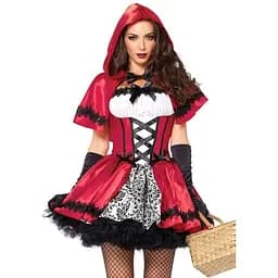 Костюм червоної шапочки Leg Avenue Gothic Red Riding Hood XL