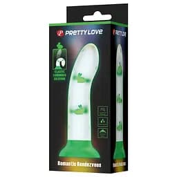 Фалоімітатор PRETTY LOVE Romantic Rendezvous, Luminous Suction base PRETTY LOVE BW-008120NY-1 99173 - мініатюра 2