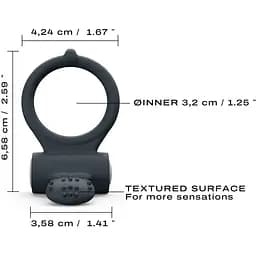 Ерекційне кільце Dorcel Power Clit Black V2 - мініатюра 3