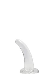 Фалоімітатор - Realrock Dildo 4,5" Transparent - мініатюра 2