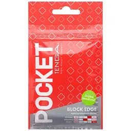 Мастурбатор Tenga Pocket Block Edge