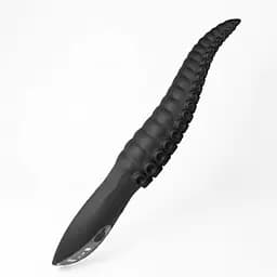 Вібратор анально-вагінальний G-стимулятор Yunman Tentacle тентакль (щупальця) силіконовий 24 см Чорний