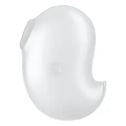 Вакуумний стимулятор клітора з вібрацією Satisfyer Cutie Ghost білий - мініатюра 3