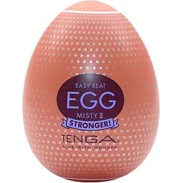 Мастурбатор яйцо Tenga Egg Hard Boiled Misty II белый