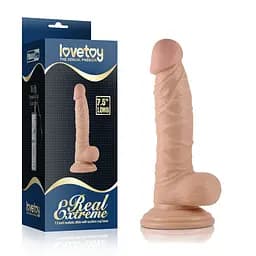 Фалоімітатор - Real Extreme Dildo 7.5" - мініатюра 1